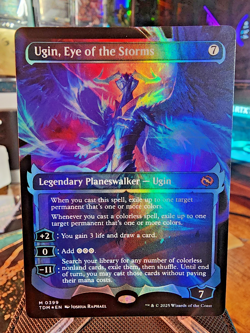 Ugin, Eye of the Storms (Showcase) NM Foil - Tarkir: Dragonstorm - Image 1