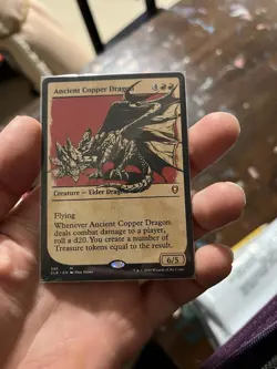 Ancient Copper Dragon (Showcase) Commander Legends: Battle for Baldur's Gate... - Image 1