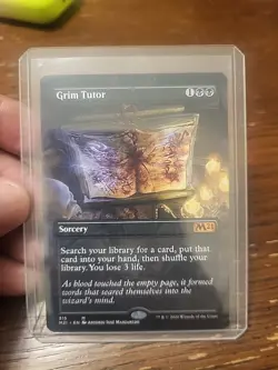 Grim Tutor (Alternate Art) Core Set 2021 Regular - Image 1