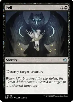 X 1 Fell Bloomburrow 095 MTG Magic the Gathering - Image 1