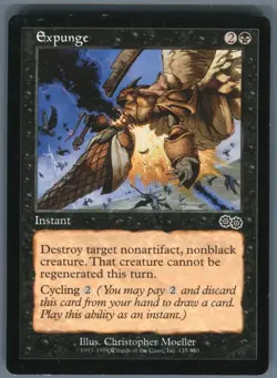 Magic_the_gathering Urza's Saga Expunge #135 Near Mint or Better - Image 1