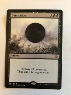 Damnation X1 Modern Masters NM Condition See Front/back Pics - Image 1