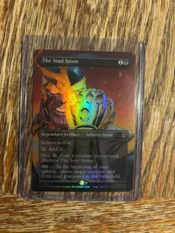 The Soul Stone (Borderless) Marvel's Spider-Man Foil - Image 1