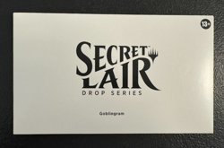 MTG Secret Lair Drop Series Goblingram Non-Foil Edition New Factory Sealed JCC7 - Image 1