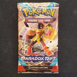 Paradox Rift - Scarlet & Violet - Pokemon Booster Pack - New - Lot #144 - Image 1