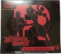 SEALED Pokemon Scarlet and Violet: Destined Rivals Elite Trainer Box ETB - Image 1