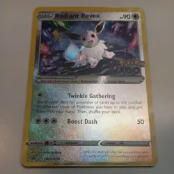 Radiant Eevee SWSH230 Sword & Shield Promo Cards Pokemon Tcg Nm-M Condition - Image 1