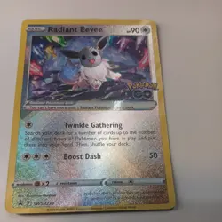 Radiant Eevee SWSH230 Sword & Shield Promo Cards Pokemon Tcg Nm-M Condition - Image 2