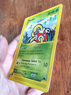 Pokemon TCG Shuckle Skyridge e-card series 96/144 common 2003 LP - Image 4