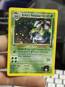 Erika's Venusaur 4/132 Gym Challenge 2000 Holo Rare WOTC Pokemon Card TCG - Image 3