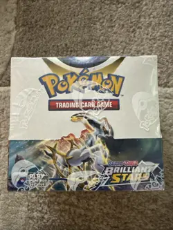 Pokemon TCG: Sword & Shield Brilliant Stars Booster Box 36 Packs Factory Sealed 820650819964 - Image 1