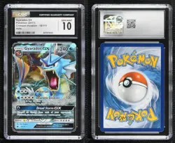 Gyarados GX Pokemon Sun & Moon Crimson Invasion CGC 10 Gem Mint - Image 3