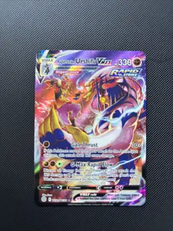 Pokemon TCG Rapid Strike Urshifu VMAX TG21/TG30 Brilliant Stars Secret Rare - Image 1