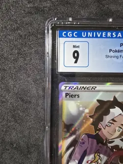 Piers #069/072 Holo Trainer - Pokemon(2021) Shining Fates CGC 9 Mint!💎💎 - Image 4