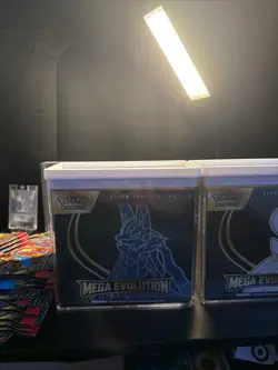 Pokemon Mega Evolution ETBs - Lucario & Gardevoir Set Of 2 W/ Case Protectors - Image 3
