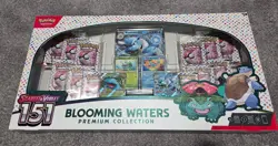 Pokemon TCG Scarlet & Violet 151 Blooming Waters Premium Collection Box (SEALED) - Image 1