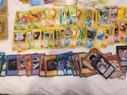 Pokemon Yu-Gi-Oh Mixed Lot Vintage Modern WOTC Holo Neo Binder 200+ - Image 3