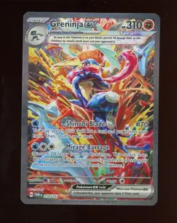 2024 Pokemon TWM EN Special Illustration Rare #214 Greninja ex - Image 1