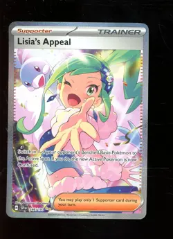 2024 Pokemon SSP EN Special Illustration Rare #246 Lisia's Appeal - Image 1