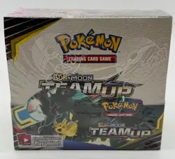 Pokemon TCG Sun & Moon Team Up Booster Box SEALED - Image 1