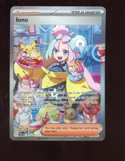 Iono 269/193 Sv02: Paldea Evolved Special Illustration Rare, Pokemon - Image 1