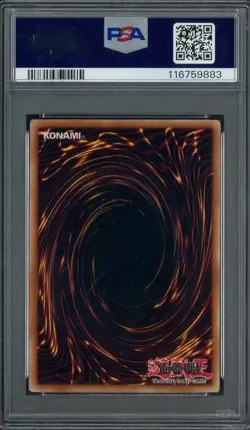 2006 Yu-Gi-Oh! 1st Ed SOI Ultimate Rare #EN047 Ancient Gear Castle PSA 9 MINT - Image 2