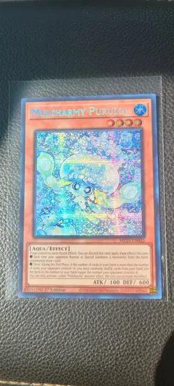 Yu-gi-oh 2025 Mega Pack Mulcharmy Purulia Prismatic Secret Rare Near Mint - Image 2