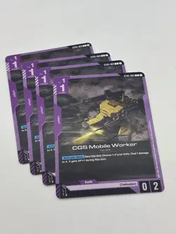 Gundam Card Game ST05-003 CGS Mobile Worker Playset - Image 1