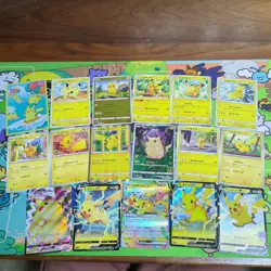 Pokemon Card Vhtf Pikachu 16 Pieces Set Bonus Bulk JPN Limited Edition Rare Mo - Image 1