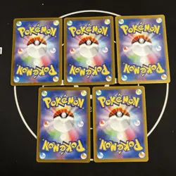 Pokemon Card Coil Ar Sv8 Choden Breaker 112/106 5-Piece Set JPN Limited Edition - Image 2