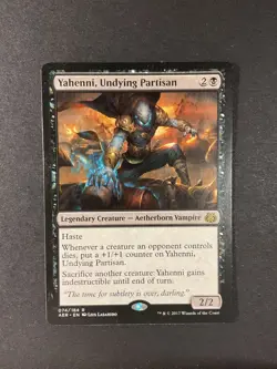 Yahenni, Undying Partisan- Aether Revolt - Magic the Gathering - MTG - Image 1