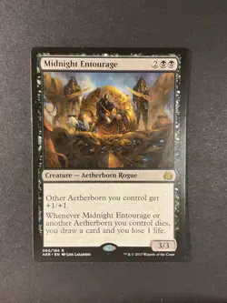 Midnight Entourage - Aether Revolt - Magic the Gathering - MTG - Image 1