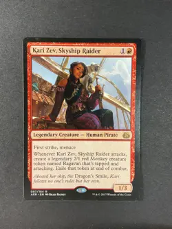 Kari Zev, Skyship Raider - Aether Revolt - Magic the Gathering - MTG - Image 1