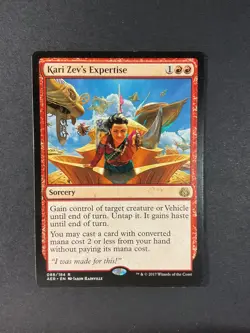 Kari Zev's Expertise - Aether Revolt - Magic the Gathering - MTG - Image 1