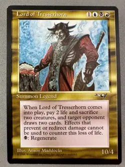 Lord of Tresserhorn Alliances Rare MTG-Never Played NM-Reserve List - Image 1
