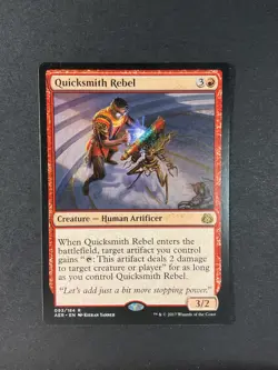 Quicksmith Rebel - Aether Revolt - Magic the Gathering - MTG - Image 1