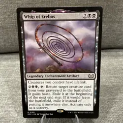 1x MTG Whip of Erebos - Commander: Duskmourn: House of Horror (DSC) #159 - Magic - Image 1