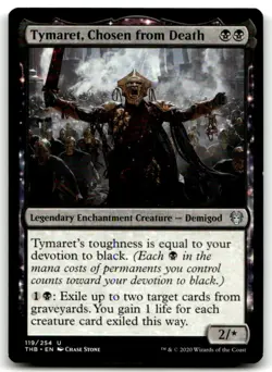 MTG Tymaret, Chosen from Death U Theros Beyond Death 119 LP - Image 1