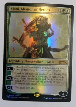 Ajani, Mentor of Heroes Deluxe Commander Kit Promo Foil - MTG MYTHIC - Image 1