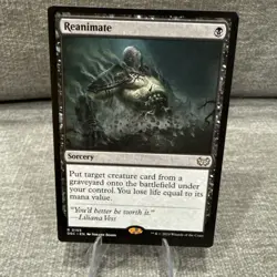 Reanimate #155 (NM) Duskmourn DSC Magic MTG - Image 1