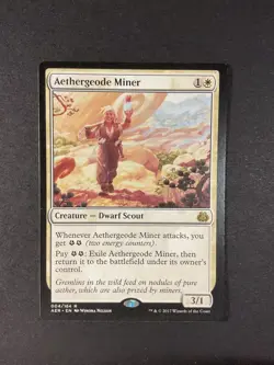 Aethergeode Miner - Aether Revolt - Magic the Gathering - MTG - Image 1