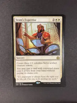 Sram's Expertise - Aether Revolt - Magic the Gathering - MTG - Image 1