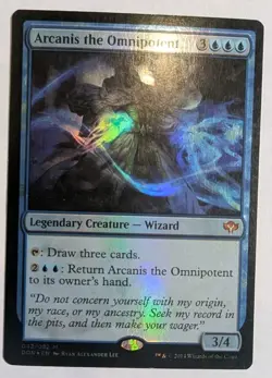 Arcanis the Omnipotent Duel Decks: Speed vs. Cunning Foil - MTG MYTHIC - Image 1
