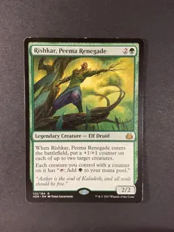 Rishkar, Peema Renegade - Aether Revolt - Magic the Gathering - MTG - MP - Image 1