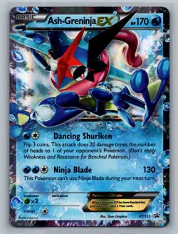 Pokemon TCG Ash-Greninja EX #XY133 XY Promos - Image 1