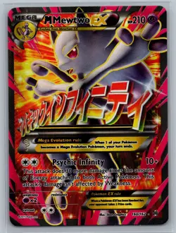 Pokemon TCG M Mewtwo EX (160 Full Art) #160/162 XY - BREAKthrough - Image 1