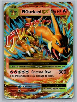 Pokemon TCG M Charizard EX (Y) #13/106 XY - Flashfire - Image 1