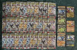 Prismatic Evolutions 36 Booster Pack Lot Pokemon TCG 2025 FACTORY SEALED PACKS - Image 1