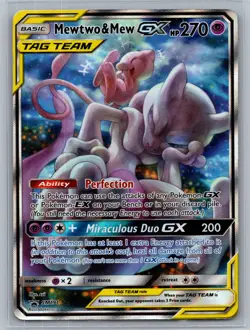 Pokemon TCG Mewtwo & Mew GX #SM191 SM Promos - Image 1