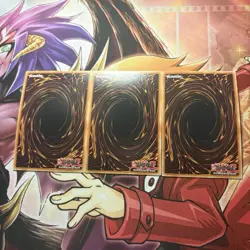 Yugioh! Playset 3x Charge of the Light Brigade Super Rare - RA02-EN055 1st Ed EN - Image 2